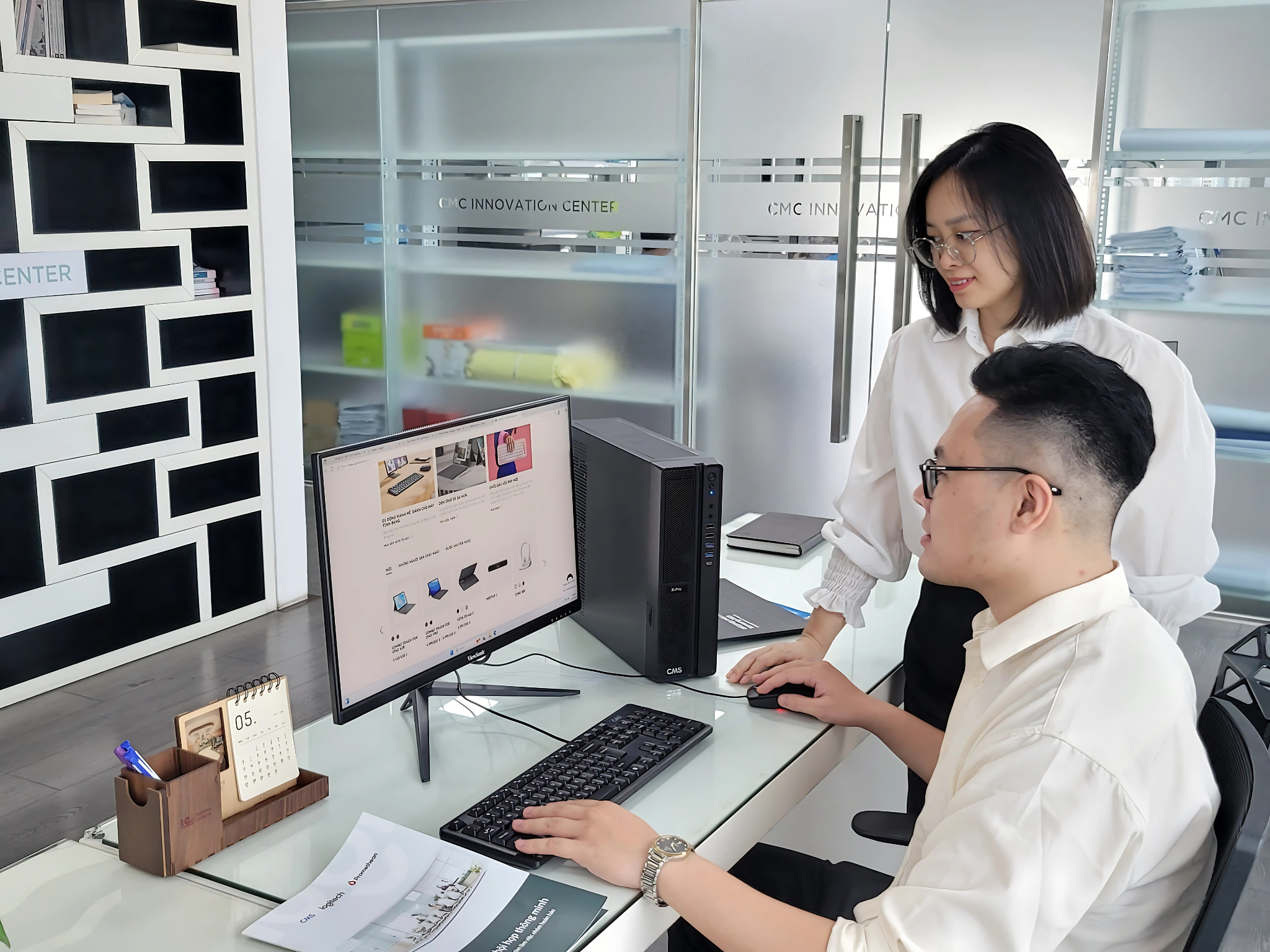 Máy tính để bàn CMS X-Pro (Slim PC) - Giải pháp máy tính tối ưu cho doanh nghiệp hiện đại