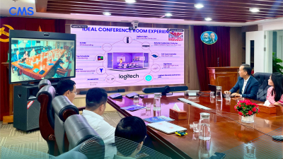 CMS & Logitech Tổ Chức Demo Giải Pháp Hội Họp Thông Minh Tại BIDV