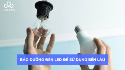 Bảo dưỡng đèn LED để sử dụng bền lâu