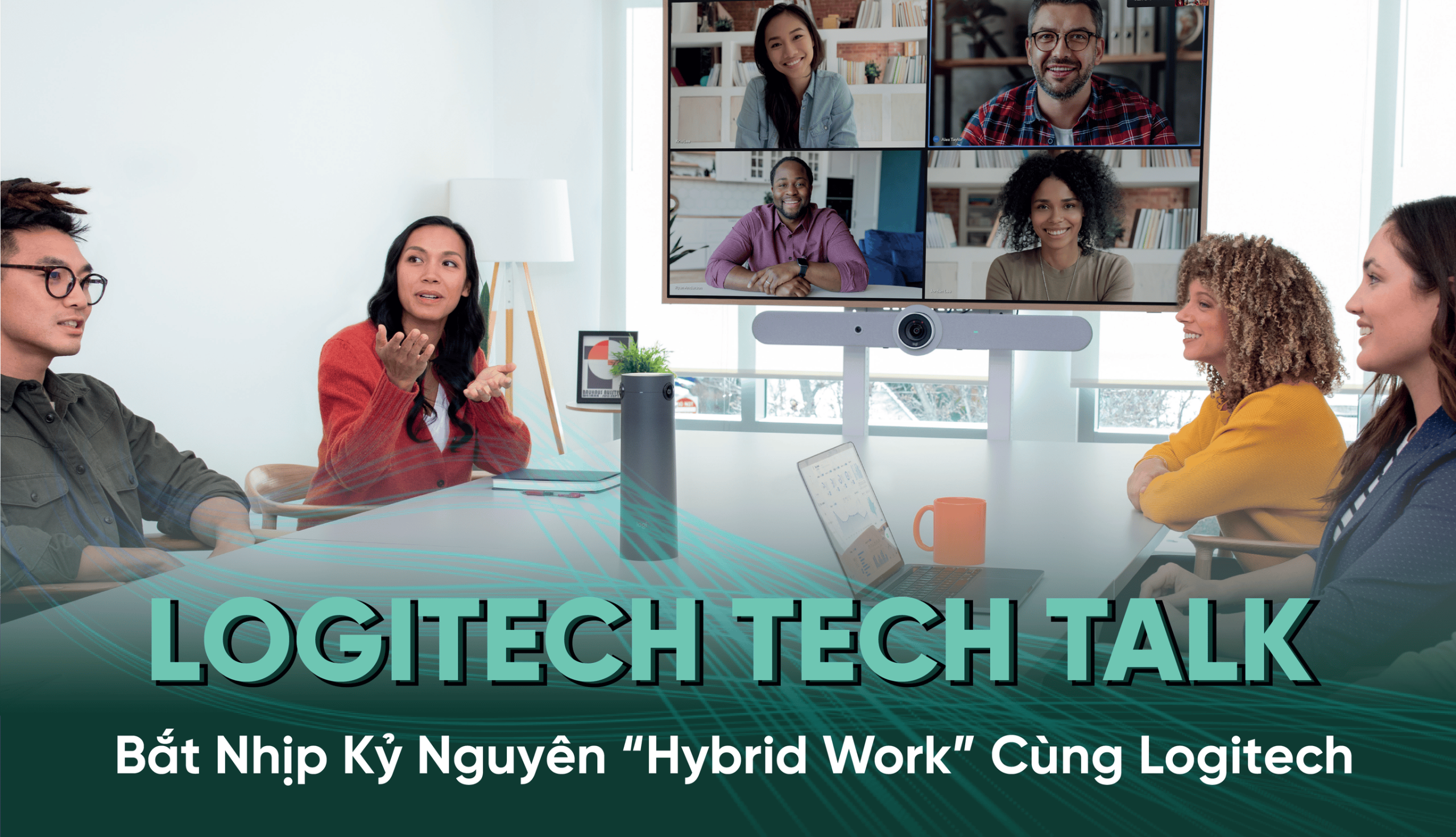 Workshop “Logitech Tech Talk 2025” dành cho Doanh nghiệp – Bắt Nhịp Kỷ Nguyên Hybrid Work cùng CMS & Logitech
