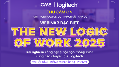 Webinar “The new logic of work 2025” – Hệ sinh thái hội họp tương lai cùng CMS & Logitech