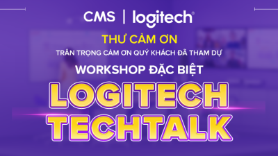 Webinar “Logitech Tech Talk 2025” – Bắt Nhịp Kỷ Nguyên Hybrid Work cùng CMS & Logitech