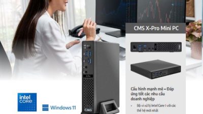 CMS X-Pro Mini PC, hiệu quả từ không gian làm việc thông minh