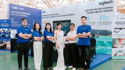 CMS tại Viet Industry 2026 với giải pháp IT, DaaS và Logitech dành cho doanh nghiệp