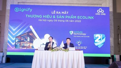 Signify Việt Nam ra mắt thương hiệu chiếu sáng EcoLink và hợp tác chiến lược cùng CMS