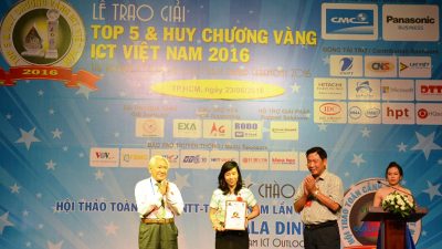 Máy tính CMS lần thứ 15 liên tiếp nhận Top 5 và Huy chương Vàng ICT Việt Nam